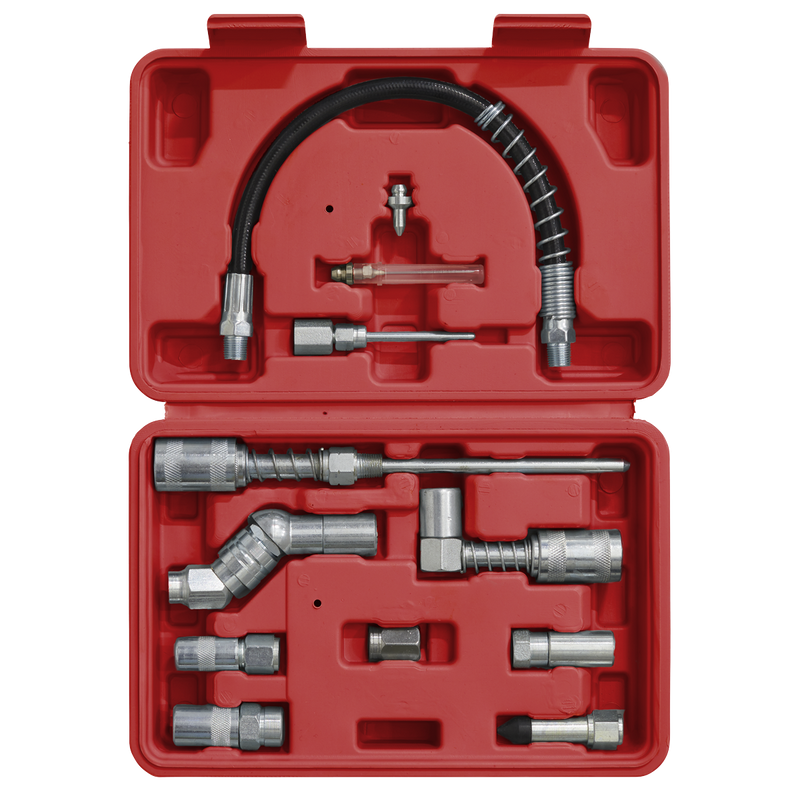 Grease Gun Adaptor Kit 12pc | Pipe Manufacturers Ltd..