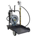 Oil Dispensing System Air Operated with 10m Retractable Hose Reel | Pipe Manufacturers Ltd..
