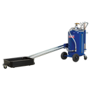 Mobile Oil Drainer with Probes 80L Cantilever Air Discharge | Pipe Manufacturers Ltd..