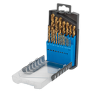 HSS Fully Ground Drill Bit Set 19pc DIN 338 Metric | Pipe Manufacturers Ltd..