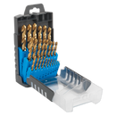 HSS Fully Ground Drill Bit Set 25pc DIN 338 Metric | Pipe Manufacturers Ltd..