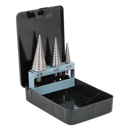 HSS 4341 Step Drill Bit Set 3pc Double Flute | Pipe Manufacturers Ltd..
