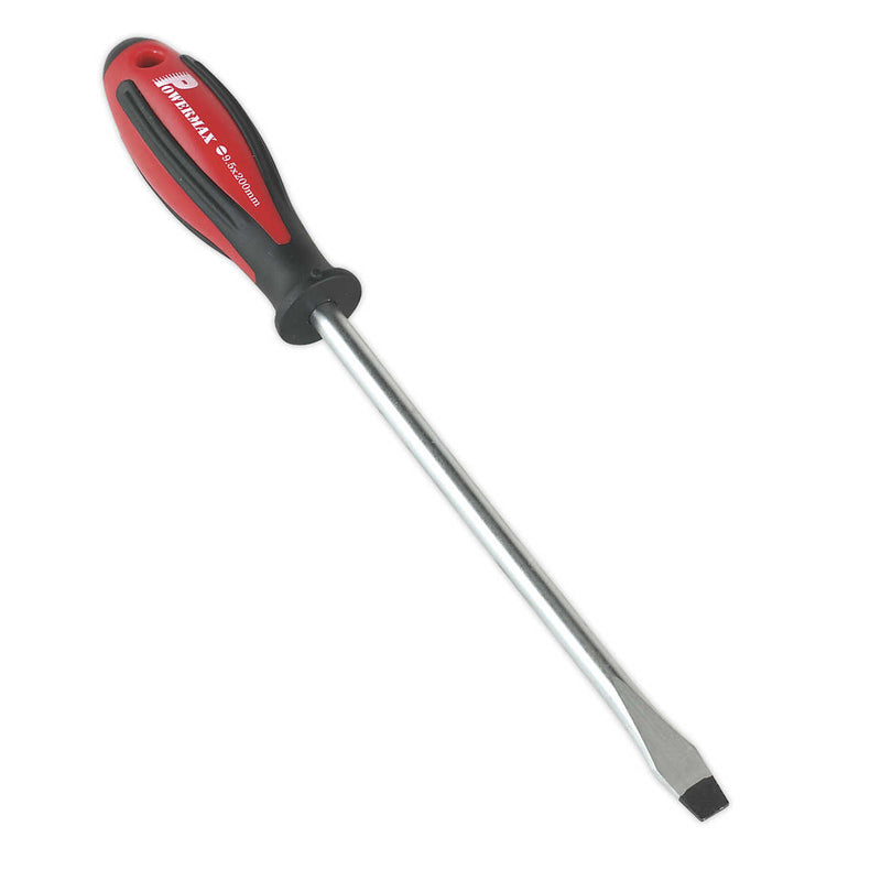 Screwdriver Slotted 9.5mm x 200mm | Pipe Manufacturers Ltd..
