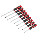 Screwdriver Set 9pc Hammer-Thru | Pipe Manufacturers Ltd..