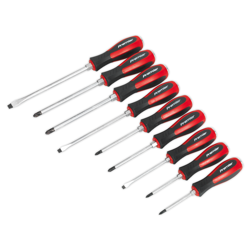 Screwdriver Set 9pc Hammer-Thru | Pipe Manufacturers Ltd..