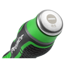 6pc Hammer-Thru Screwdriver Set Hi-Vis Green