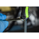 3pc 450mm Extra-Long Hammer-Thru Screwdriver Set Hi-Vis Green