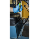 3pc 450mm Extra-Long Hammer-Thru Screwdriver Set Hi-Vis Green