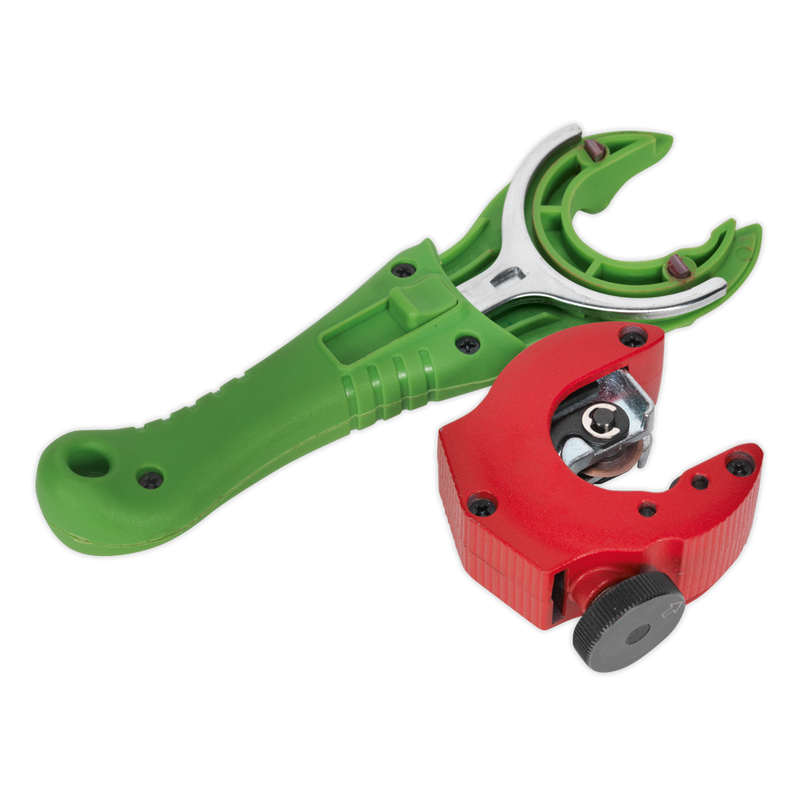 Ratcheting Pipe Cutter 2-in-1 ¯6-28mm | Pipe Manufacturers Ltd..