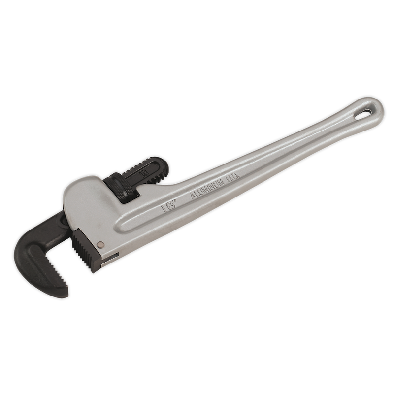 Pipe Wrench European Pattern 450mm Aluminium Alloy | Pipe Manufacturers Ltd..