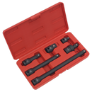 Impact Adaptor & Extension Bar Set 6pc 1/2"Sq Drive | Pipe Manufacturers Ltd..