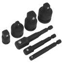 Impact Socket Adaptor Set 7pc | Pipe Manufacturers Ltd..