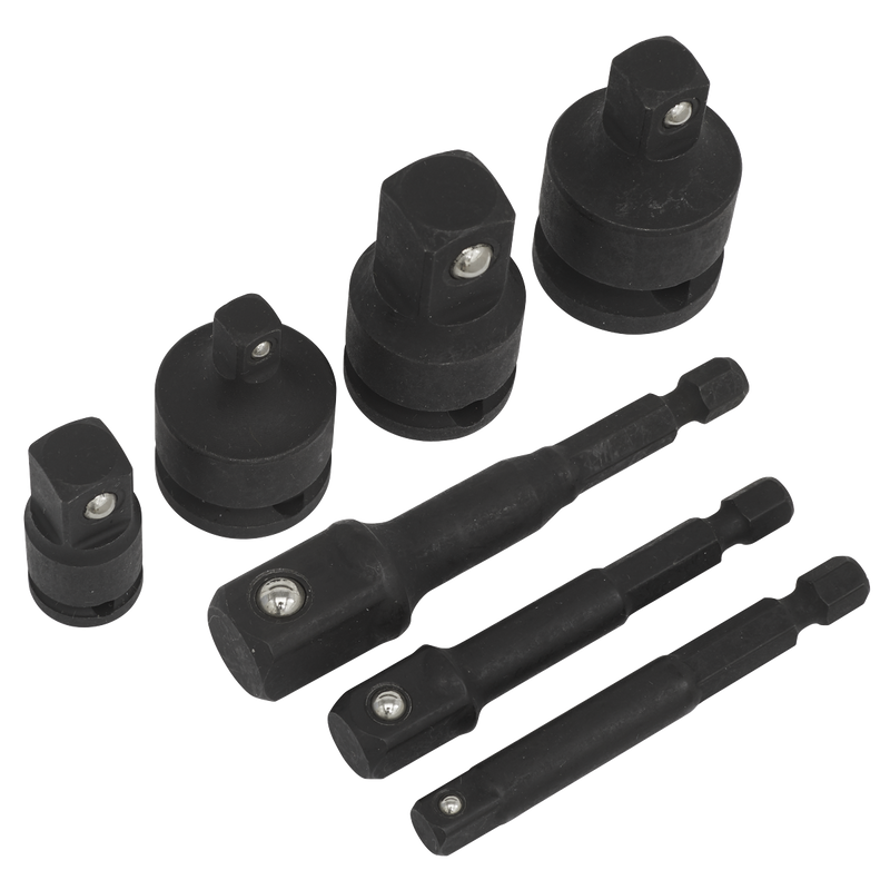 Impact Socket Adaptor Set 7pc | Pipe Manufacturers Ltd..