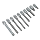 Head Bolt Socket Bit Set 10pc 1/2"Sq Drive | Pipe Manufacturers Ltd..
