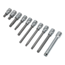 Head Bolt Socket Bit Set 10pc 1/2"Sq Drive | Pipe Manufacturers Ltd..