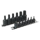 Impact TRX-Star* Socket Bit Set 13pc 1/4" & 3/8"Sq Drive | Pipe Manufacturers Ltd..