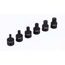 Impact Spline Socket Bit Set 6pc 1/2"Sq Drive | Pipe Manufacturers Ltd..