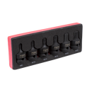 Impact Spline Socket Bit Set 6pc 1/2"Sq Drive | Pipe Manufacturers Ltd..