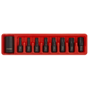 Impact TRX-Star* Bit & Holder Set 9pc 1/2"Sq Drive | Pipe Manufacturers Ltd..
