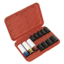 Impact Socket Set 12pc 1/2"Sq Drive Metric | Pipe Manufacturers Ltd..