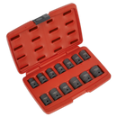 Impact Socket Set 13pc 1/2"Sq Drive Total Drive¨ | Pipe Manufacturers Ltd..