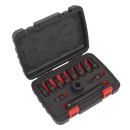 Impact Socket Bit & Accessories Set 12pc 3/4"Sq Drive | Pipe Manufacturers Ltd..