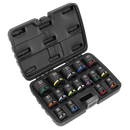 16pc 1/2"Sq Drive Impact Socket Set