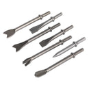 Air Hammer Chisel Set 7pc .401" Shank | Pipe Manufacturers Ltd..