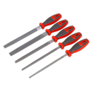 EngineerÕs File Set 5pc 200mm | Pipe Manufacturers Ltd..