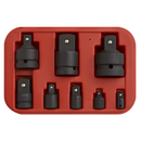Impact Socket Adaptor Set 8pc | Pipe Manufacturers Ltd..