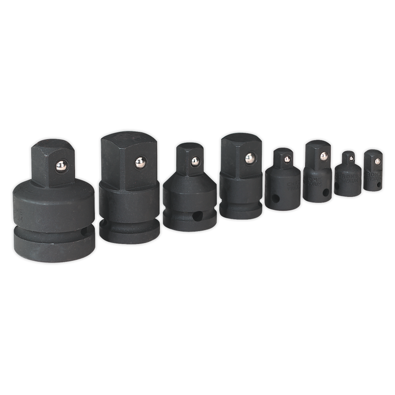 Impact Socket Adaptor Set 8pc | Pipe Manufacturers Ltd..