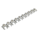 Crow's Foot Spanner Set 10pc 3/8"Sq Drive - Metric | Pipe Manufacturers Ltd..