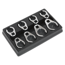 Crow's Foot Spanner Set 8pc 1/2"Sq Drive Metric | Pipe Manufacturers Ltd..
