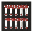 Torque Adaptor Spanner Set 10pc 3/8"Sq Drive - Metric | Pipe Manufacturers Ltd..