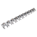 Crow's Foot Open End Spanner Set 10pc 3/8"Sq Drive Metric | Pipe Manufacturers Ltd..