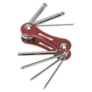 Folding Ball-End Hex Key Set 7pc Metric | Pipe Manufacturers Ltd..