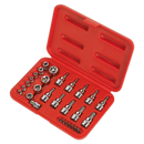 TRX-Star* Socket & Security Bit Set 29pc 1/4"Sq & 3/8"Sq Drive | Pipe Manufacturers Ltd..