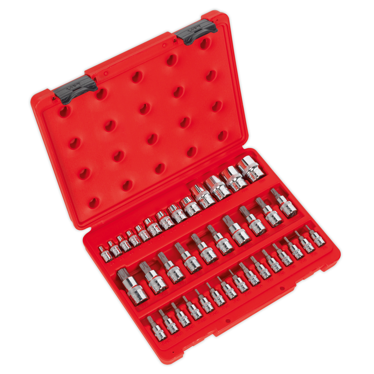 TRX-Star* Socket & Security Socket Bit Set 38pc 1/4