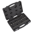 TRX-Star* Socket & Security Socket Bit Set 38pc 1/4", 3/8" & 1/2"Sq Drive | Pipe Manufacturers Ltd..
