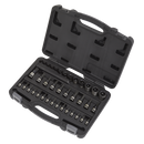 TRX-Star* Socket & Security Socket Bit Set 38pc 1/4", 3/8" & 1/2"Sq Drive | Pipe Manufacturers Ltd..