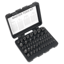 TRX-Star* Master Socket Set 52pc 1/4", 3/8" & 1/2"Sq Drive | Pipe Manufacturers Ltd..