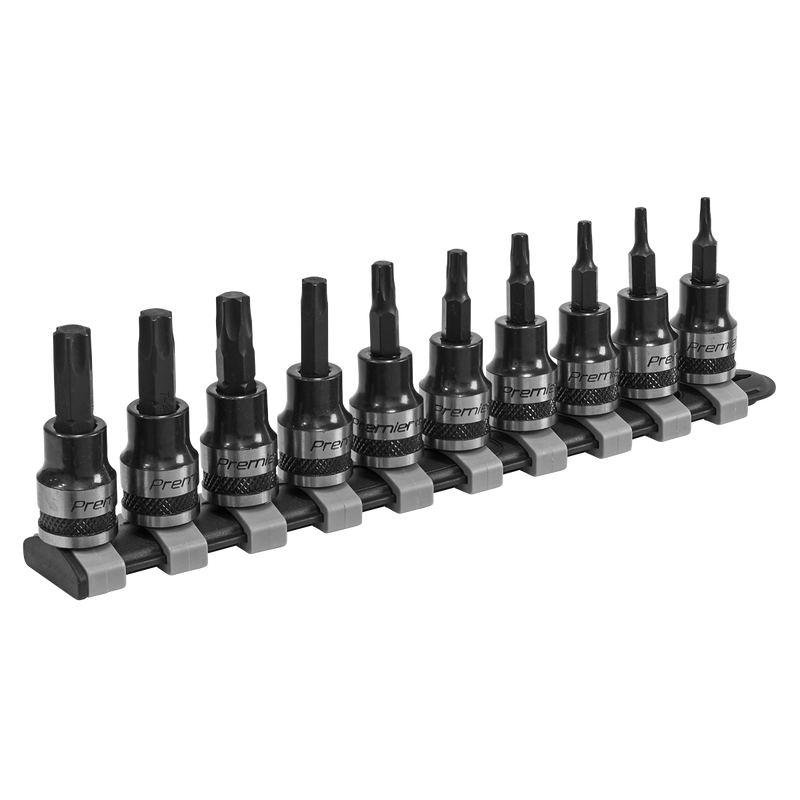 TRX-Star* Socket Bit Set 10pc 3/8"Sq Drive Black Series | Pipe Manufacturers Ltd..