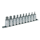 TRX-Star* Socket Bit Set 10pc 1/2"Sq Drive | Pipe Manufacturers Ltd..