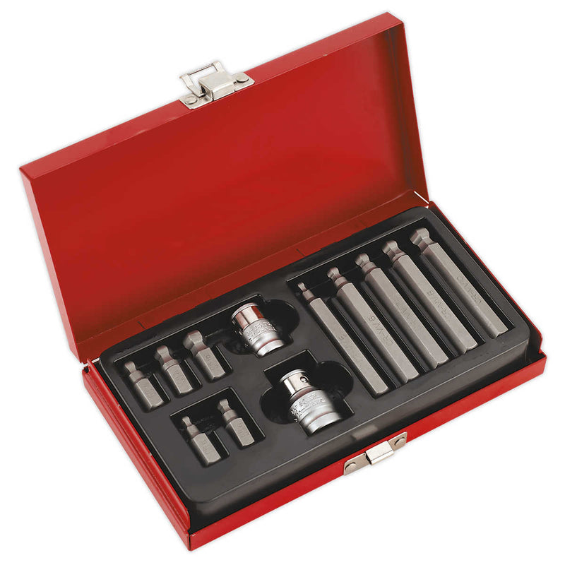 12pc Ball Ended Hex Bit Set