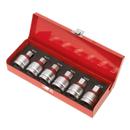Hex Socket Bit Set 6pc 3/4"Sq Drive | Pipe Manufacturers Ltd..