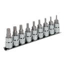 TRX-P* Socket Bit Set 9pc 3/8"Sq Drive 50mm | Pipe Manufacturers Ltd..