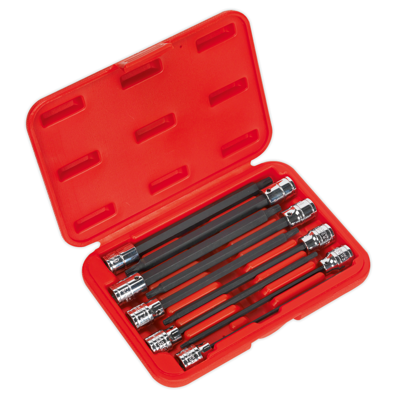 TRX-Star* Socket Bit Set 9pc 3/8"Sq Drive 150mm | Pipe Manufacturers Ltd..