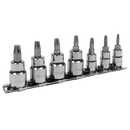 TRX-Star* Socket Bit Set Lock-Onª 7pc 1/4" & 3/8"Sq Drive | Pipe Manufacturers Ltd..