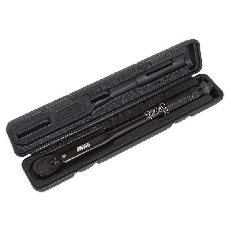 Micrometer Torque Wrench 3/8"Sq Drive Calibrated Black Series | Pipe Manufacturers Ltd..