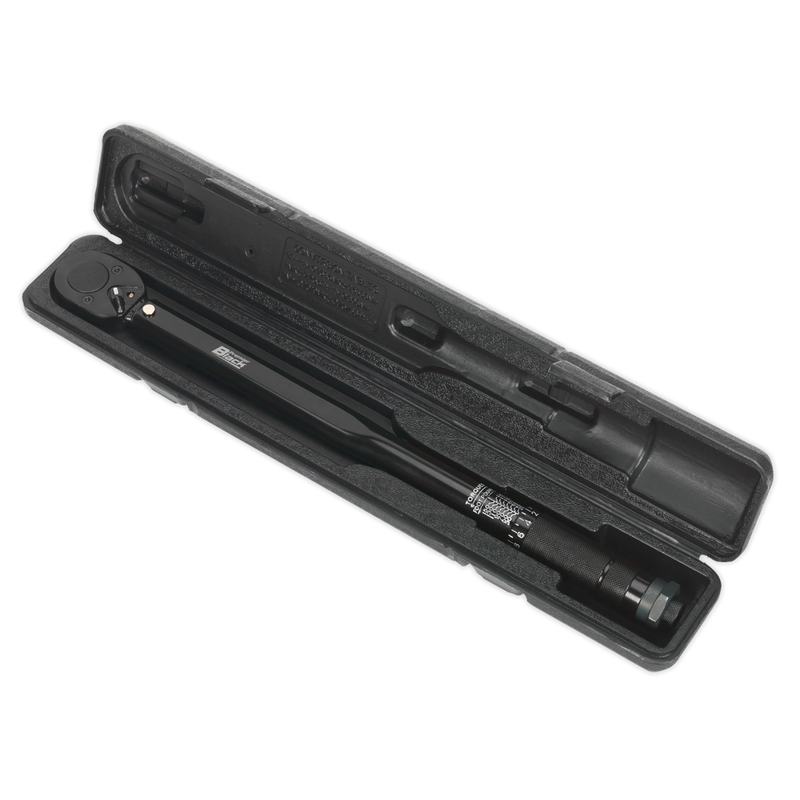 Micrometer Torque Wrench 1/2"Sq Drive Calibrated Black Series | Pipe Manufacturers Ltd..